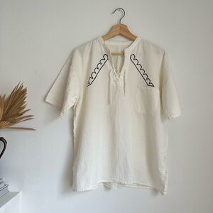 Vintage peasant top